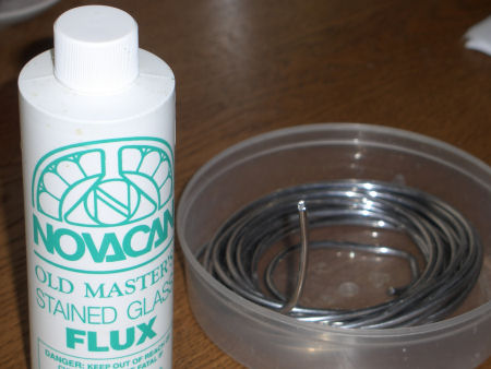 Флюс и припой